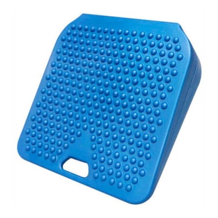 Fabrication Enterprises CanDo Inflatable Sitting Balance Wedge, Child Size, 10"L x 10"W, Blue 30-1926